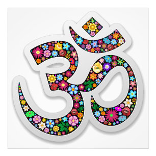 Foto Arte de Símbolo Floral Namaste