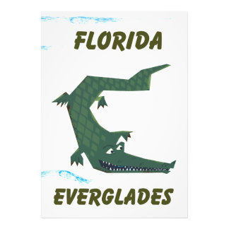 Foto Arte de vacaciones en Florida Everglades Alligator