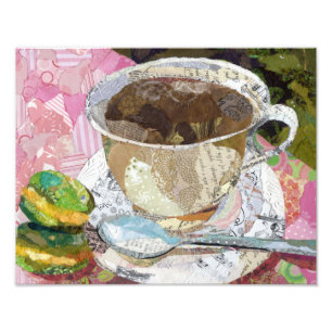 Foto Arte del collage del café