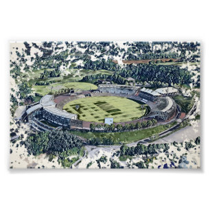 Foto Arte del Estadio de Cricket - Southampton, Hampshi