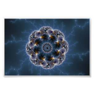 Foto Arte del fractal de Pebbled