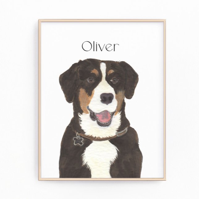 Foto Arte del perro de montaña Entlebucher (Subido por el creador)