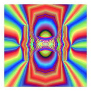 Foto Arte digital de intersección dimensional