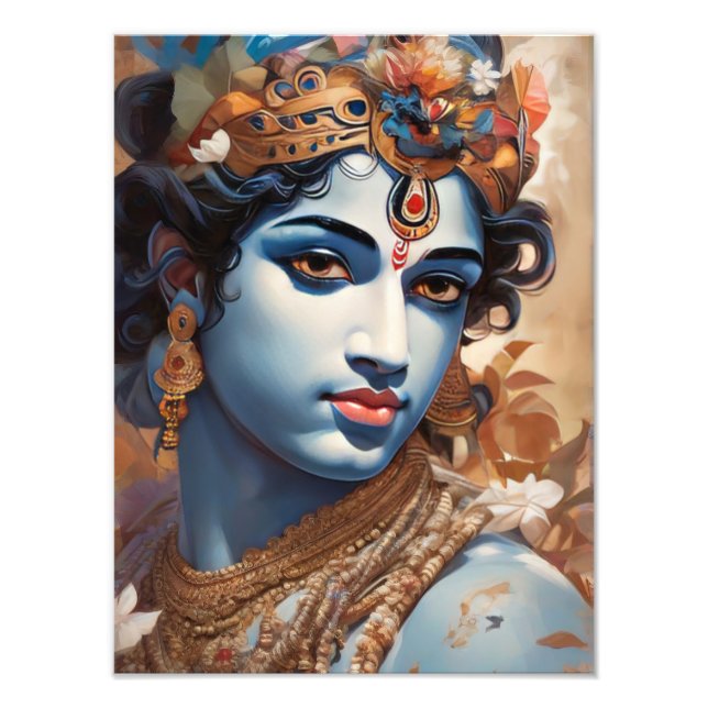 Foto Arte digital Loard Krishna (Frente)