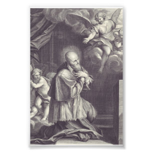 Foto Arte en negro y blanco de San Francisco de Sales