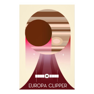 Foto Arte espacial de Europa Clipper