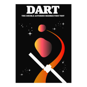 Foto Arte espacial de misión espacial DART.