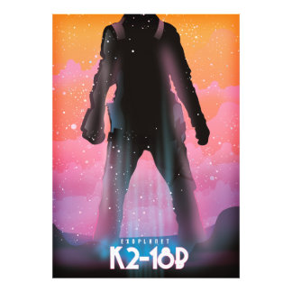 Foto Arte espacial exoplanetario K2-18b