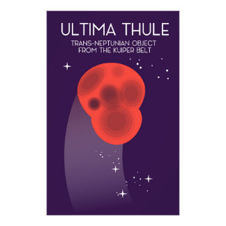 Foto Arte espacial Ultima Thule Keiper Belt