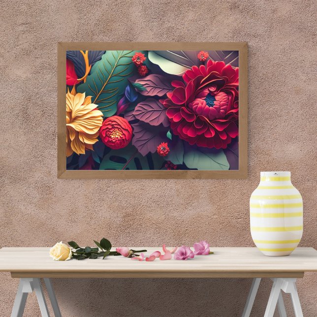 Foto Arte floral colorido (Subido por el creador)
