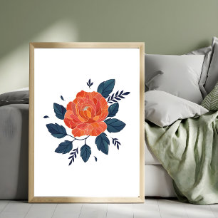 Foto Arte floral de la flor de la flor de la pluma