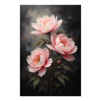 Foto Arte floral de peonía