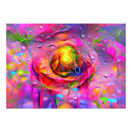 Foto Arte floral surrealista