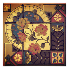 Foto Arte floral victoriano elegante