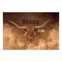 Arte fotográfico "Steer Clear"