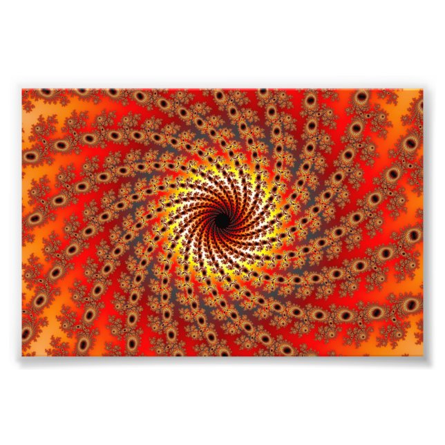 Foto Arte fractal de Terrapin Spin (Frente)