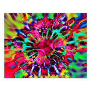 Foto Arte fractal Kaleidoscope Apofisis - I