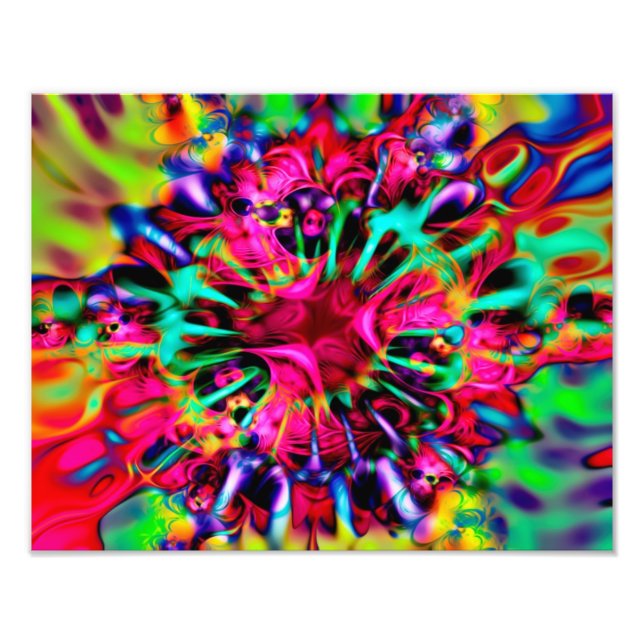 Foto Arte fractal Kaleidoscope Apofisis - I (Frente)