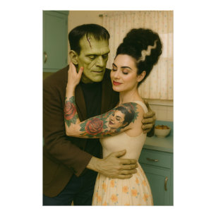 Foto Arte Frankenstein y Bride MCM
