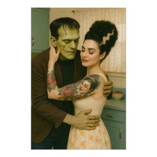 Foto Arte Frankenstein y Bride MCM