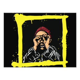 Foto Arte fresco de ilustración de grafiti genial, Cami