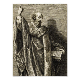 Foto Arte gráfico sagrado de San Cirilo de Jerusalén
