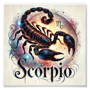 Foto Arte mistico Escorpio Zodiaco