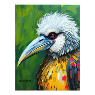 Foto Arte mural del águila filipina - Especies en pelig