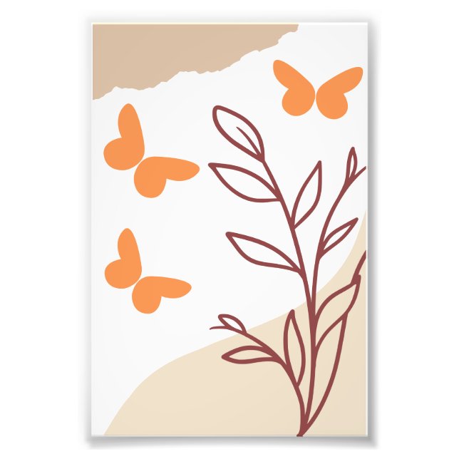 Foto arte mural simple con las contramanieves (Frente)