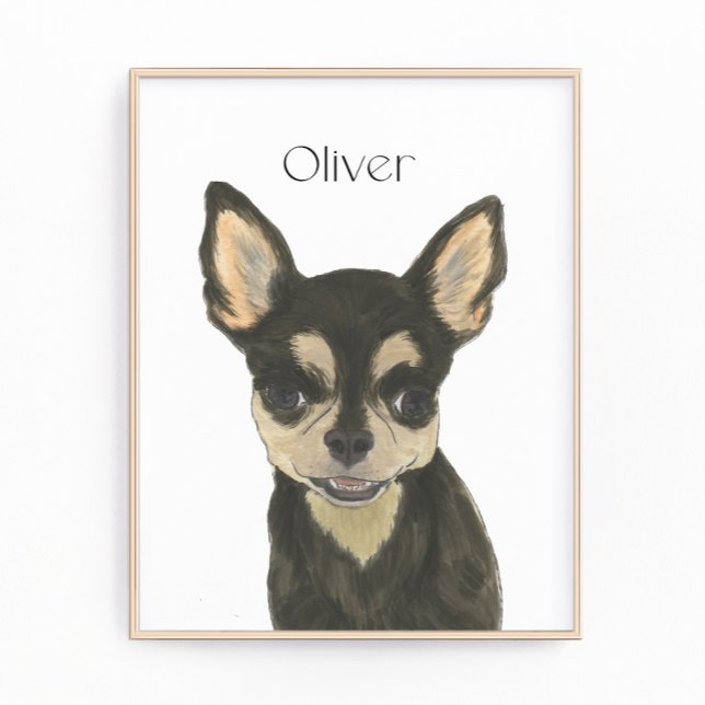 Foto Arte negro y tan chihuahua (Subido por el creador)