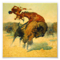 Arte occidental de Frederic Remington "Episodio: B