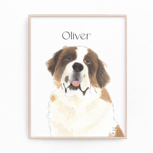 Foto Arte personalizado de St. Bernard (Subido por el creador)
