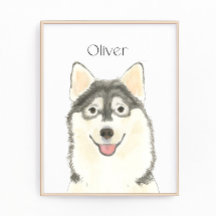 Arte Pomsky personalizado