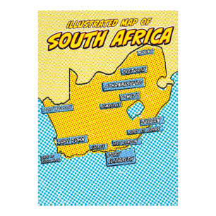 Foto Arte pop ilustrado en Sudáfrica