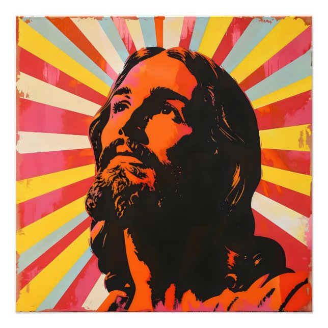 Foto Arte pop Jesucristo (Frente)