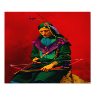Foto Arte pop nativo americano de Cherokee