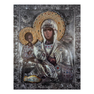 Foto Arte Religioso Católico Virgen Negra