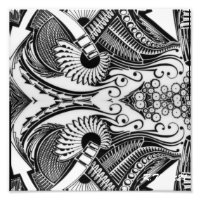 arte sharpie "Direction" auténticos diseños de pap
