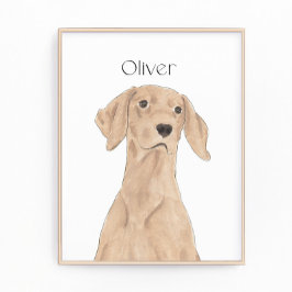 Foto Arte Vizsla Personalizado