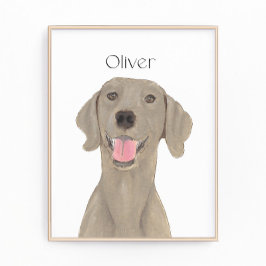 Foto Arte Weimaraner personalizado