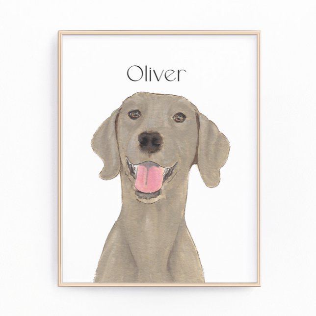 Foto Arte Weimaraner personalizado (Subido por el creador)