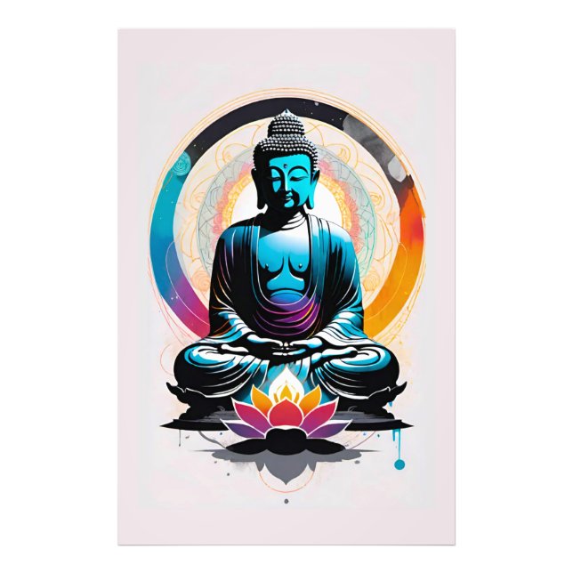 Foto Arte Zen de Buda  (Frente)