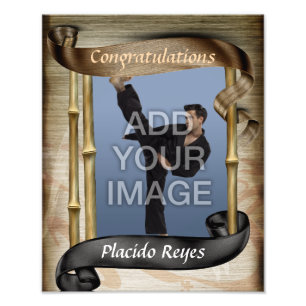 Foto Artes marciales pesadas Retrato de cinturón negro