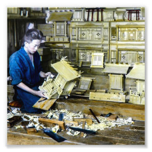 Foto Artesano japonés Japón viejo del fabricante de l