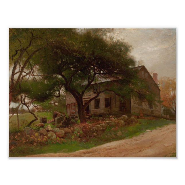 Foto Arthur Parton - Vieja casa de campo en las catrice (Frente)