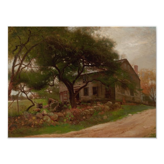 Foto Arthur Parton - Vieja casa de campo en las catrice (Frente)