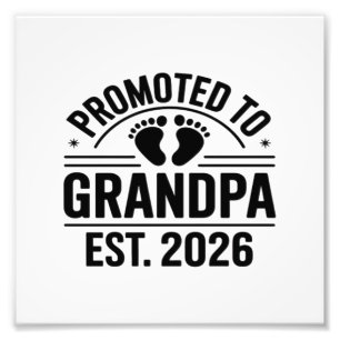 Foto Ascendido a abuelo, Est. 2026, Abuelo nuevo divert