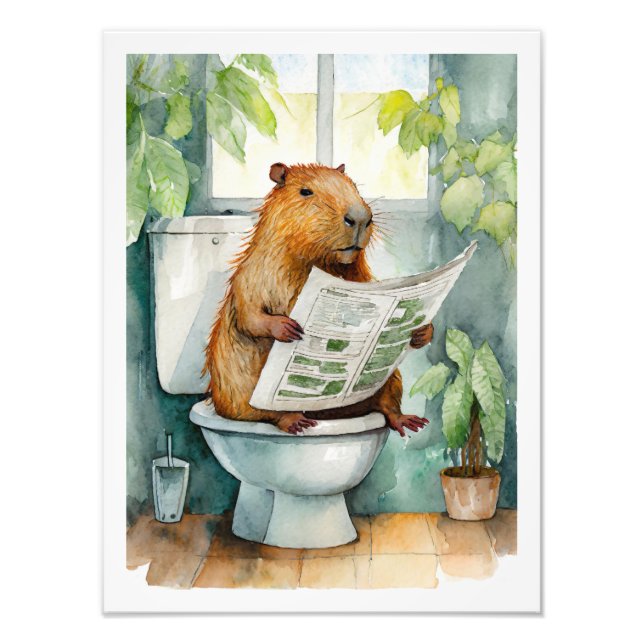 Foto Aseo de Capybara (Frente)