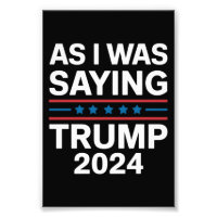 Así que como estaba diciendo Trump 2024 Donald tru