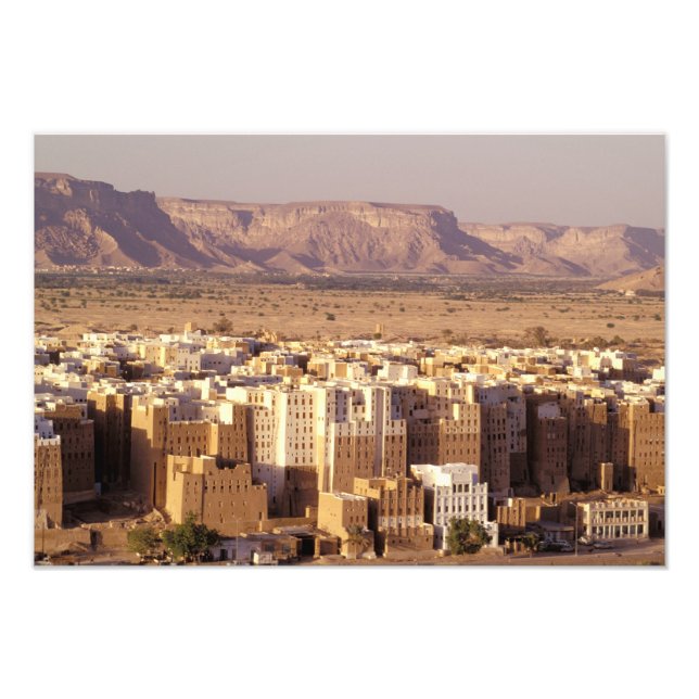 Foto Asia, Oriente Medio, República del Yemen. Shibam (Frente)